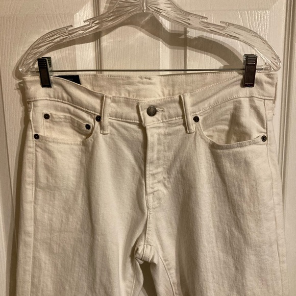 Abercrombie and Fitch men’s white size 32-34 white skinny jeans - Picture 2 of 6